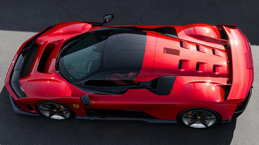 Ferrari F80 - Vista dall Alto